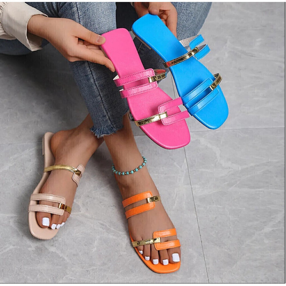 Beach Sandals In Pink - Picture 5 of 5